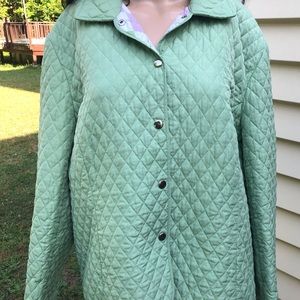 Briggs New York Quilted Jacket Size 18w